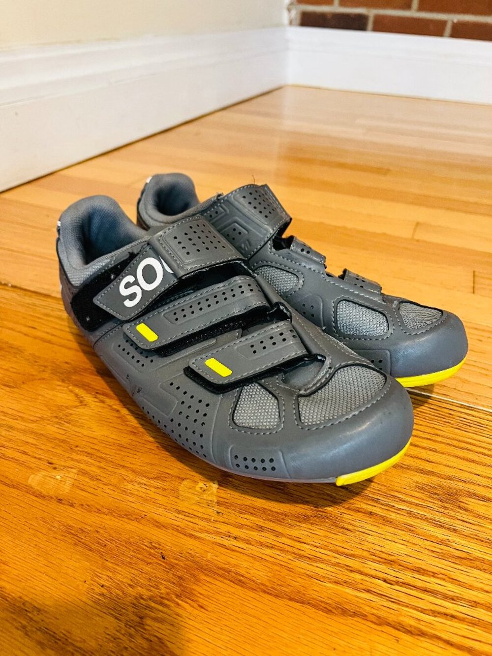 Pearl Izumi Soulcycle Gray Cycling Shoes Mens Bicycle EUR 44